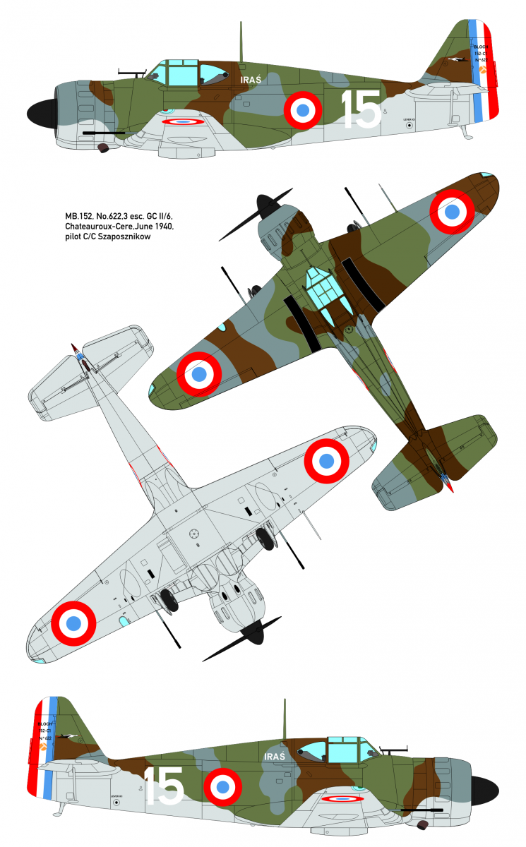 Dora Wings 48019 Bloch MB.152 1/48 – immagine 5