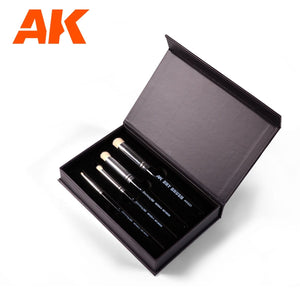 AK Interactive AK9300 DRY 4 BRUSHES SET – obrázek 3