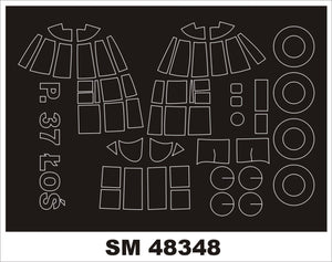 Montex SM48348 PZL P-37 Los MIRAGE