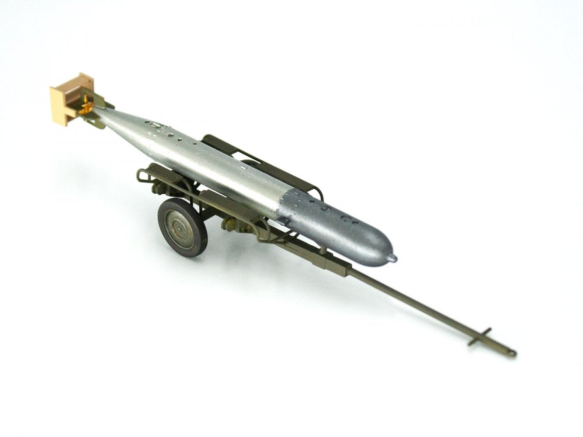 ICM 48404 WWII German Torpedo Trailer 1/48 – immagine 8