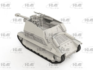 ICM 35340 10.5cm leFH 16(Sf) auf Geschutzwagen FCM36 (f) 1/35 – imagen 3