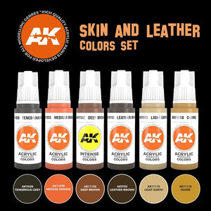 AK Interactive AK11613 3G SKIN AND LEATHER COLORS SET – image 2