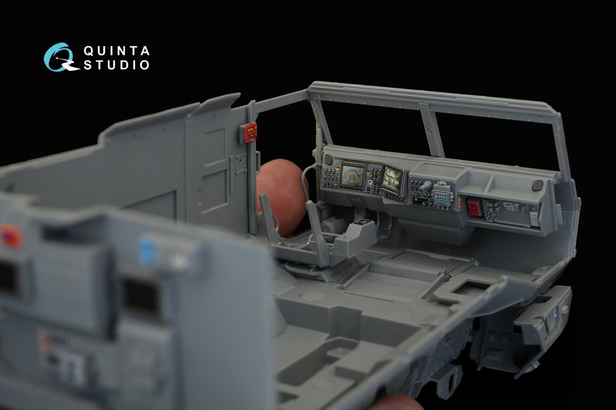 Quinta Studio QD35005 MRAP Typhoon-K 3D-Printed &amp;amp; colored Interior on decal paper (for Zvezda kits) 1/35 – immagine 10