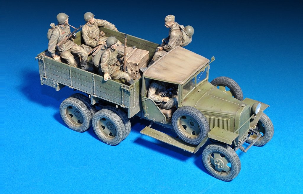 MiniArt 35173 GAZ-AAA Mod. 1941. SOVIET CARGO TRUCK 1/35 – Bild 5
