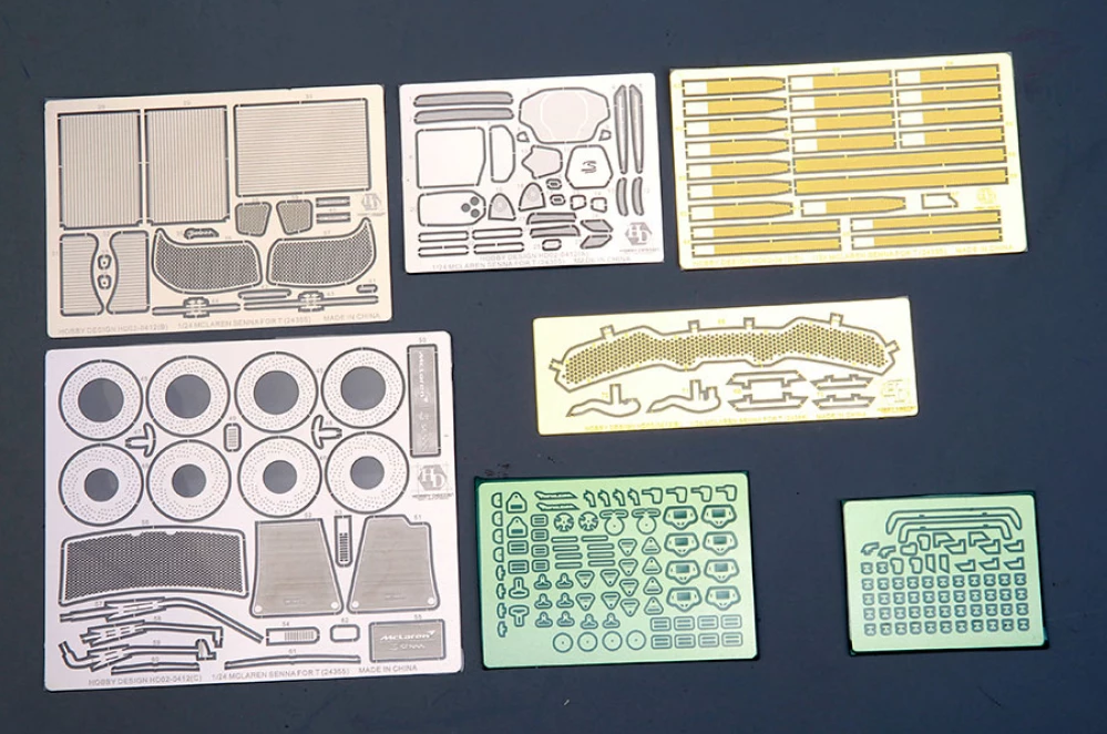 Hobby Design HD02-0412 Mclaren SENNA Detail Set for Tamiya kit 24355 1/24 – obrázek 2