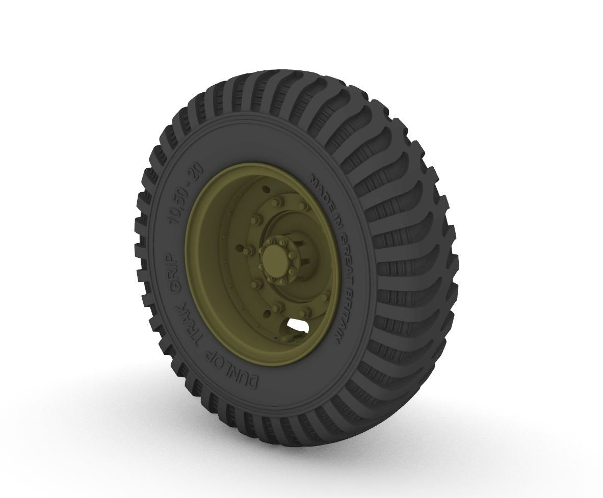Panzer Art RE35-683 Leyland “Retriever” Road wheels (Dunlop) 1/35 – obrázek 2