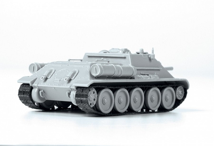 Zvezda 5043 SU-122 SOVIET TANK DESTROYER 1/72 – imagen 5