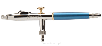 Harder & Steenbeck 127003 Aerograf Grafo T1 retouching cup 1 ml, nozzle set 0.15 mm, Quick Fix