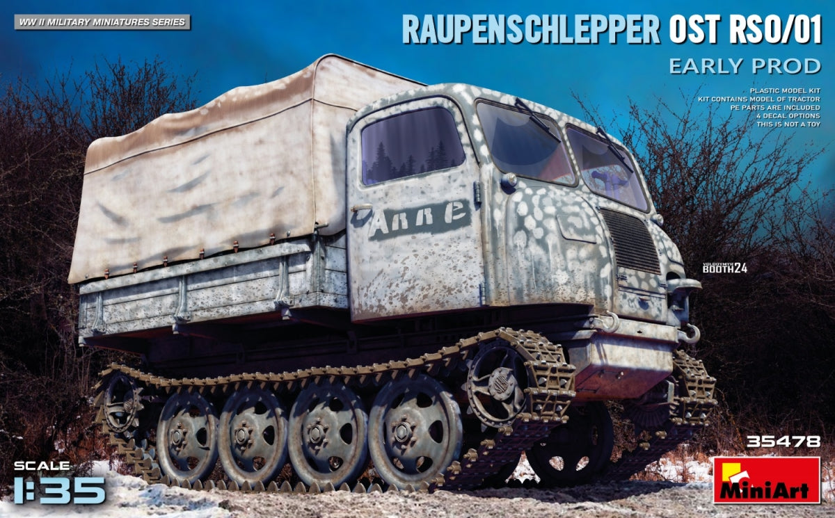 Miniart 35478 RAUPENSCHLEPPER OST RSO/01. EARLY PROD 1/35