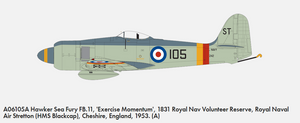 Airfix 06105A Hawker Sea Fury FB.11 1/48 – obrázek 6