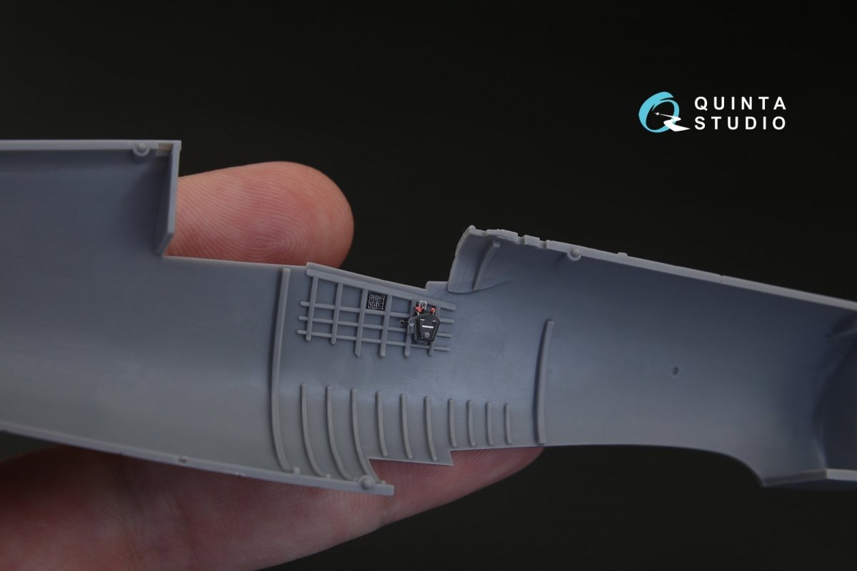 Quinta Studio QD48110 F4U-1 Corsair (Bird cage) 3D-Printed &amp;amp; colored Interior on decal paper (for Tamiya kit) 1/48 – Bild 5
