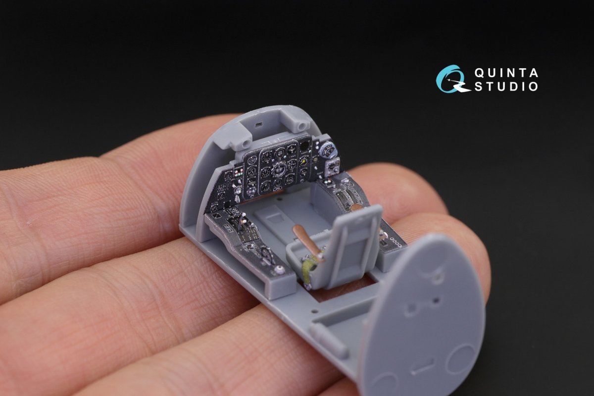 Quinta Studio QD48184 La-11 3D-Printed &amp;amp; colored Interior on decal paper (HobbyBoss) 1/48 – image 6