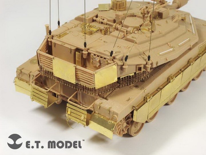 ET modèle EA35-054 ensemble de chaînes de char israélien Merkava IV 1/35 