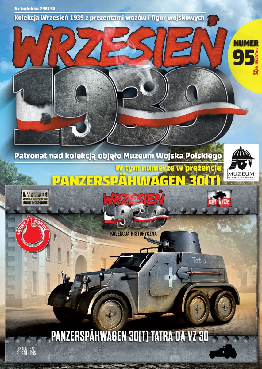 First To Fight PL095 Panzerspähwagen 30(t) Tatra OA vz 30 1/72