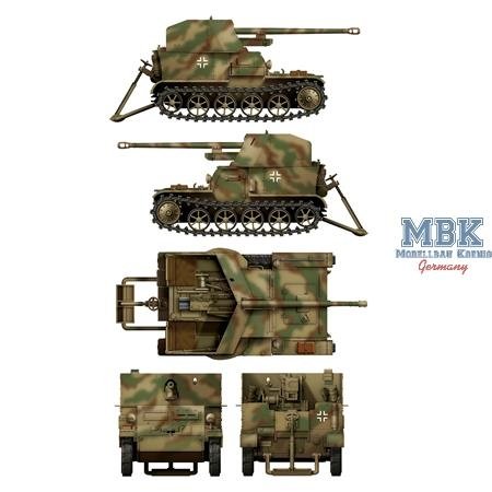 Das Werk DW35017 Pz.Sfl. Ia - 5cm Pak 38 auf gp. Mun Schlepper 1/35 – obrázek 5