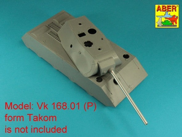Aber 35L-330 15cm barrel for German super heavy tank Vk168.01(P) 1/35 – image 9