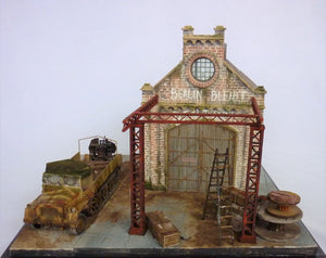 RT-Diorama 35292 Diorama-Base: &amp;quot;Railroad Shed&amp;quot; 1/35 – image 8