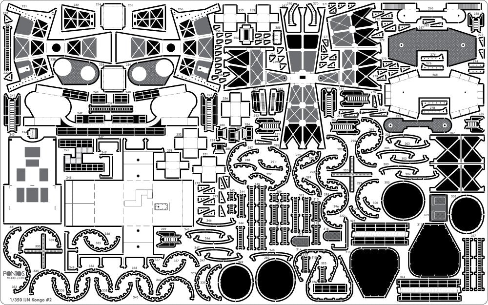 Pontos 35020F1 IJN Congo 1944 Detail Up Set 1/350 – image 17