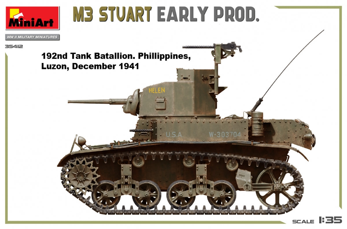 MiniArt 35412 M3 STUART EARLY PRODUCTION 1/35 – Bild 9