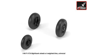Armory Models AW48323 F-4 Phantom-II wheels w/ weighted tires, early 1/48 – image 4