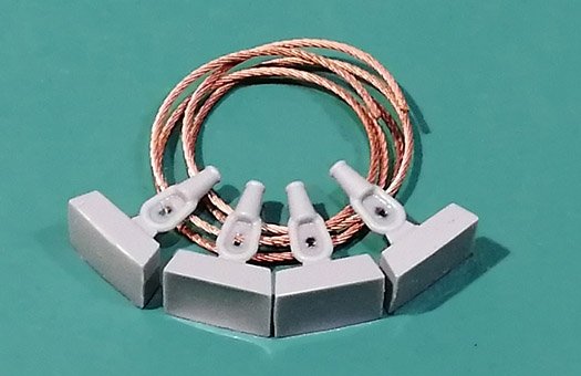 Câble de remorquage Eureka XXL ER-4806 pour T-34/76 et SU-122 SPG 1/48