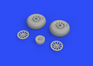 Eduard 648504 P-51D wheels cross tread 1/48 EDUARD – obrázek 3