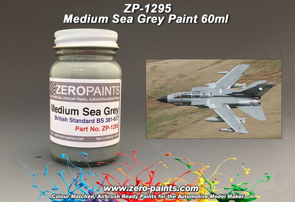 Zero Paints ZP-1295 RAF Medium Sea Gray Paint - 60ml