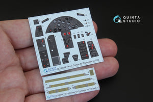 Quinta Studio QD32054 F4U-4 3D-Printed &amp;amp; colored Interior on decal paper (for Trumpeter kit) 1/32 – obrázek 2