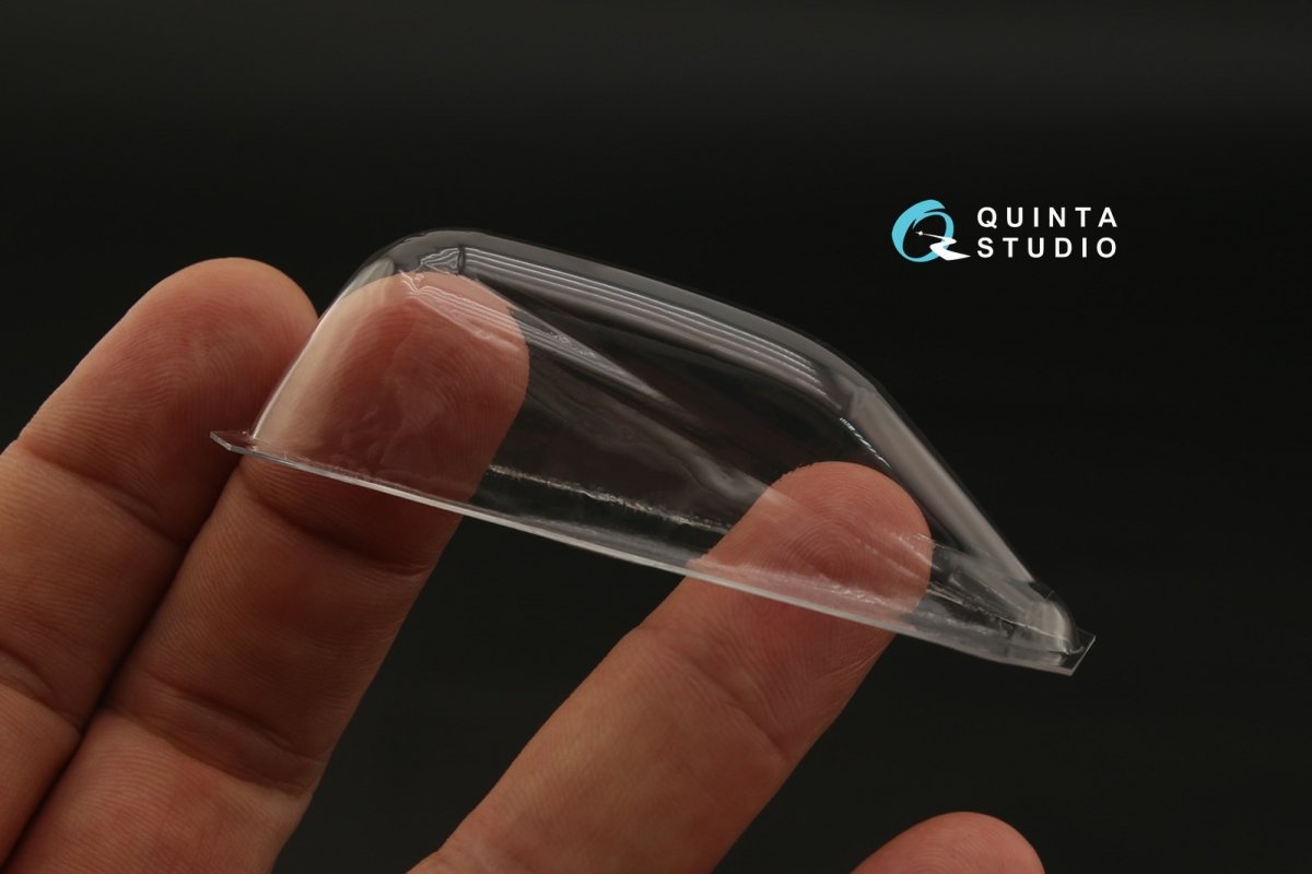 Quinta Studio QC48146 F-CK-1С vacuformed clear canopy (for AFV club kit) 1/48 – image 2