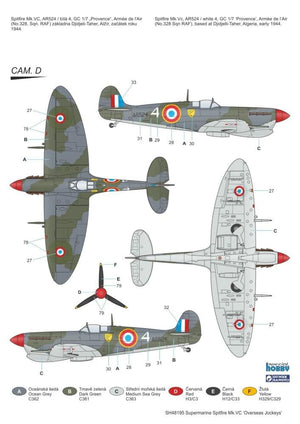 Special Hobby 48195 Supermarine Spitfire Mk. VC &amp;#39;Overseas Jockeys&amp;#39; 1/48 – Bild 5