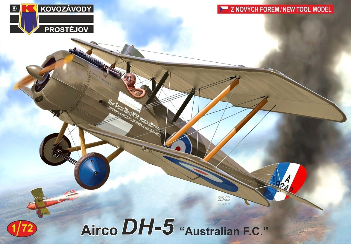 Kovozavody Prostejov KPM0253 Airco DH-5 &amp;quot;Australian FC&amp;quot; 1/72