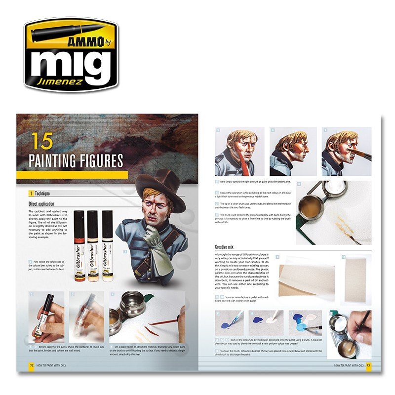 Ammo of Mig 6043 MODELLING GUIDE: HOW TO PAINT WITH OILS EN – Bild 9