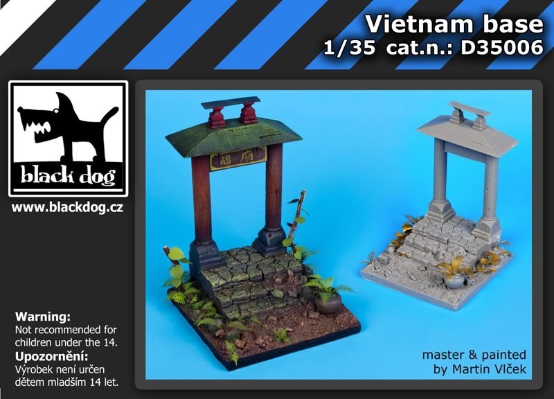 Black Dog D35006 Vietnam base 1/35