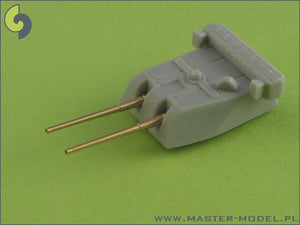 Master SM-700-008 IJN 20cm/50 (8&amp;quot;) 3rd Year Type No. 2 barrels - without blastbags (10pcs) - IJN cruisers bridge – Bild 2