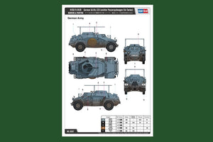 Hobby Boss 83817 German Sd.Kfz.223 Leichter Panzerspahwagen (1st Series) (1/35) – Bild 5