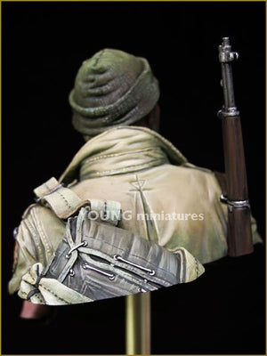 Young Miniatures YM1841 US Paratrooper WWII 17th Airbone Division 1/10 – zdjęcie 3