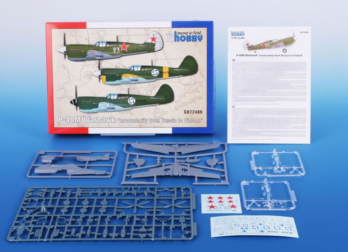 Special Hobby 72486 P-40M Warhawk &amp;#39;Involuntarily From Russia To Finland&amp;#39; 1/72 – image 2