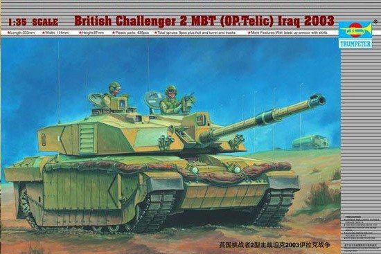 Trumpeter 00323 British Challenger 2 MBT (OP. Telic) Iraq 2003 1/35