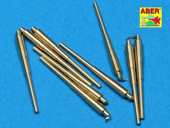 Aber 1/700L-11 Ensemble de 9 canons de 406 mm de long pour navires : North Carolina, Washington 1/700