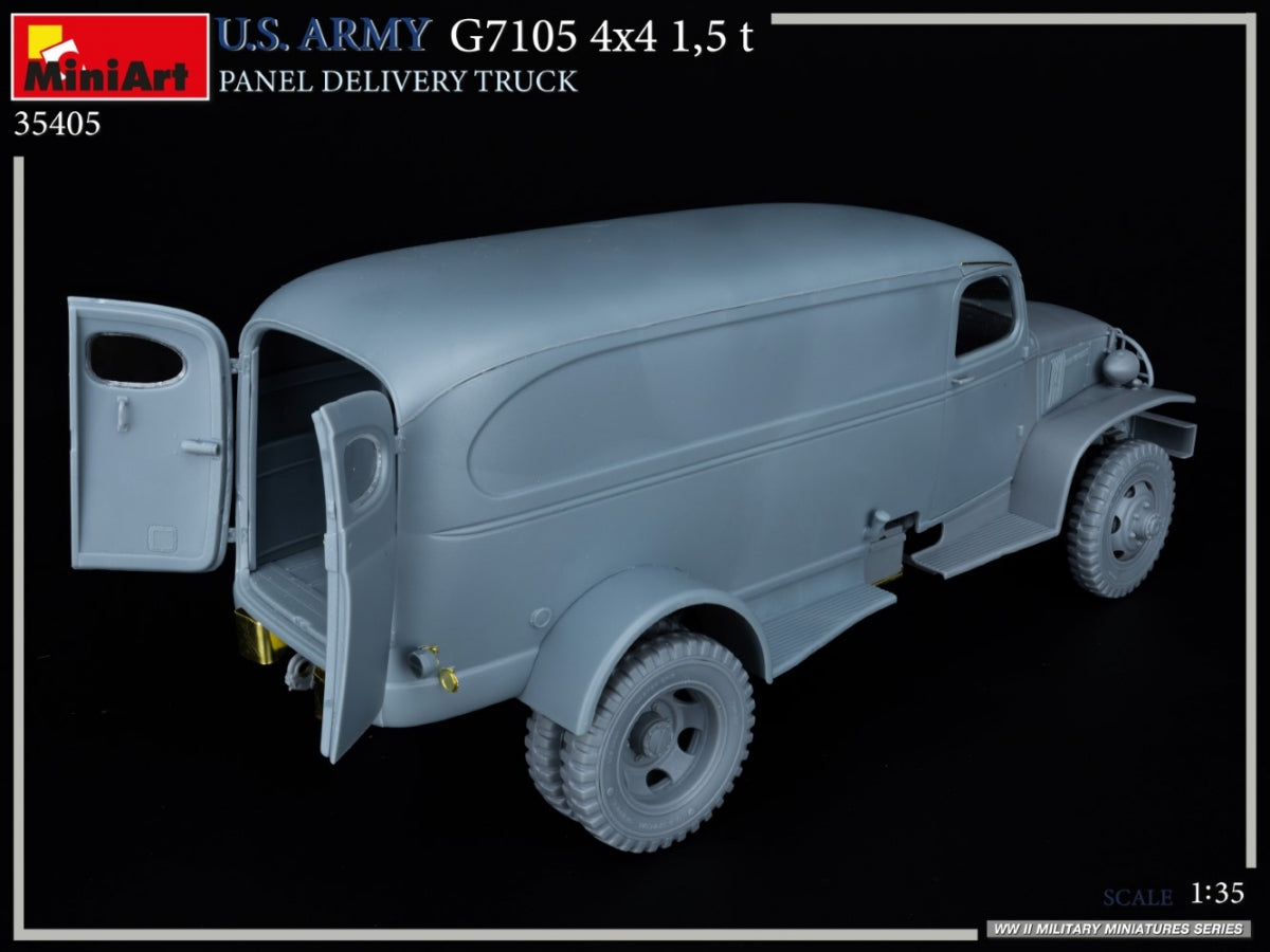 MiniArt 35405 US ARMY G7105 4х4 1.5 t PANEL DELIVERY TRUCK 1/35 – image 11