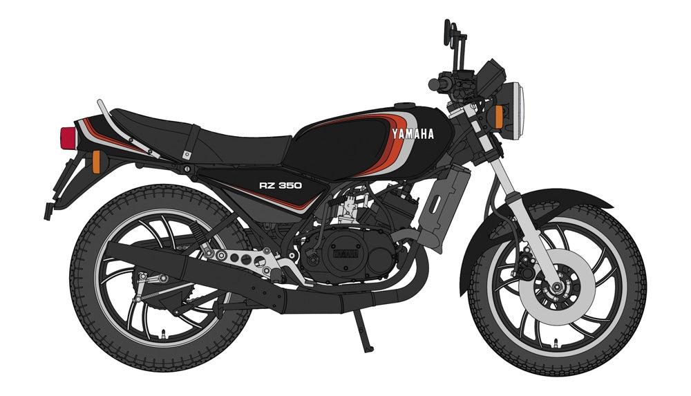 Hasegawa 21763 Yamaha RZ350 (4U0) (1982) Black Color 1/12 – obrázek 2