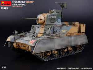 MiniArt 35423 Stuart Mk.I “Honey” Early Production w/Sun Shields 1/35 – image 13