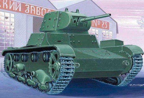 Mirage Hobby 72613 T-26C light tank with applique armor (1/72)