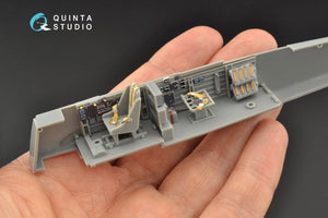 Quinta Studio QD48098 Ju 87B-2/R-2 3D-Printed &amp;amp; colored Interior on decal paper (Hasegawa) 1/48 – immagine 3