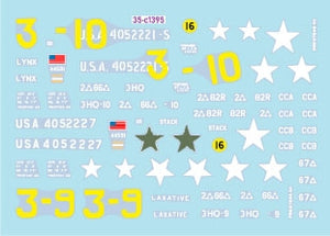 Star Decals 35-C1395 US M8 75mm HMC. D-Day and France in 1944 Laxative and Lynx 1/35 – image 2