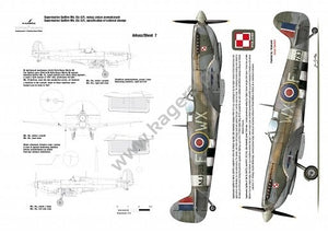 Kagero 7029 Supermarine Spitfire Mk. IX/XVI and other EN/PL – image 2