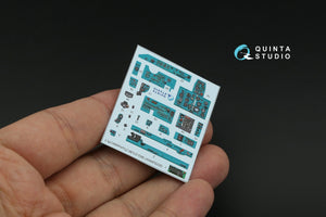 Quinta Studio QDS-48447 MiG-21UM 3D-Printed colored Interior on decal paper (Trumpeter) (Small version) 1/48 – image 6