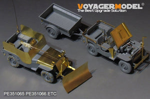 Voyager Model PE351066 WWII US Jeep Willys MB w/Add Amour upgrade set for Takom 1/35 – immagine 4