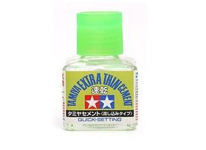 Tamiya 87182 Extra Thin Cement Quick-Setting 40ml