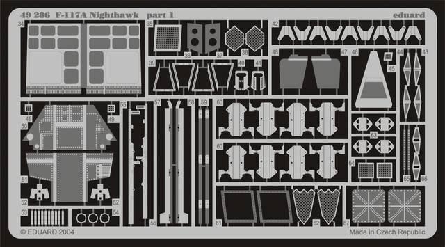 Eduard 49286 F-117A 1/48 Tamiya – obrázek 3